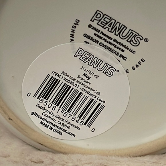 Valentines 💝 Peanuts mug 21 oz. 💗💘💕💞 - Picture 4 of 5